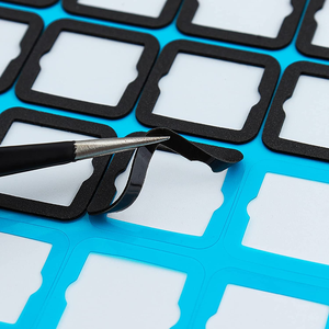 120 pz imbottiture in schiuma Poron interruttori meccanici da tastiera con smorzatori sonori foglio e interasse interasse interassi tastiere per tastiere - Product Image 3