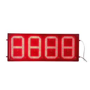 Hot Sale Gas Station High Brightness Waterproof LED Oil Price Digital Signage Display