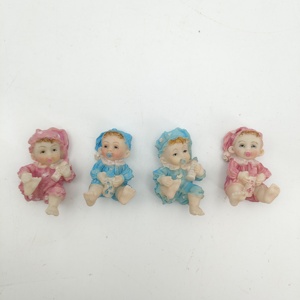 Allongé bébé petite Figurine pour la décoration de la maison nouveau-né bébé Souvenir ange fée Figurines résine personnalisée Europe Xiamen Port 10 G - Product Image 6