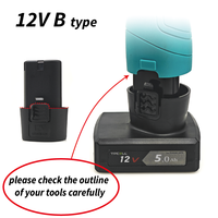 TPCELL Batterie lithium-ion rechargeable 12V pour outils électriques universels Perceuse électrique et tournevis électrique Batterie Pack
