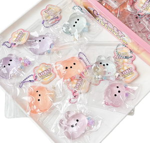 Animal Keychain Fidget Toys Anti-Stress <b>Squishy</b> Slime Bulk Sensory Play Set with Colorful Gift Box TPR Material for Ages 5-7 - Product Image 1