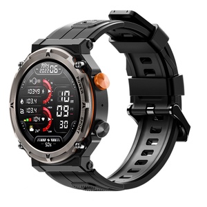 Smart Watch C21 Pro Men Rugged Outdoor Sport Bluetooth Call Voice Assistant 1.39inch Fitness Tracker Heart Rate Smartwatch - Product Image 1