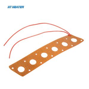 Feuille thermogravée adhésive en polyimide <span class=keywords><strong>PI</strong></span> personnalisée <span class=keywords><strong>Film</strong></span> chauffant de surface flexible Options de tension 220V 48V 24V - Product Image 2