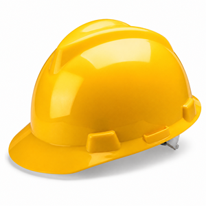 Casque de sécurité de type V en ABS et HDPE, casque de chantier industriel, suspension à 4 points, réglage à une main, pour la construction, l'exploitation minière et l'énergie - Product Image 1