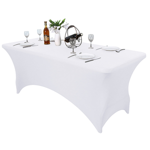 Khăn Trải Bàn Bằng Spandex Vừa Vặn Hình Chữ Nhật Khăn Trải Bàn Sân Trong Tiệc Cưới Khăn Trải Bàn Co Giãn Sự Kiện - Product Image 2