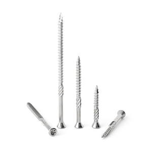 Thép Không Gỉ & Đen Sắt Torx Có Knurled Gỗ Vít Hex Ổ Cắm Vách Thạch Cao Tự Khai Thác Vít Với Nội Bộ Và Bên Ngoài Chủ Đề - Product Image 5