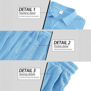 Ensemble polo pour homme 26 pièces, chemise à manches courtes et col, et short, vêtements de sport décontractés d'été, kaki, bleu marine, noir, gris, blanc, bordeaux - Product Image 6