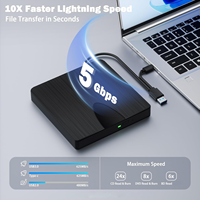 Unidad Óptica Blu-ray Externa USB 3.0 para Computadora, Grabadora de DVD, Precio de Fábrica, Nuevo