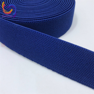 高品質再利用可能なポリエステル/ナイロンTwill弾性バンドカラフルなウェビング服 - Product Image 3