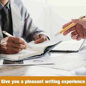 Bolígrafos de Bambú Personalizados al por Mayor con Logotipo o Nombre Personalizado para Regalos Corporativos, Bolígrafo Personalizable - Product Image 4