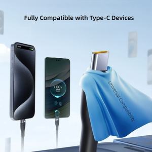 Cargador Rápido PD de 27 W Tipo C a Lightning con Cable Trenzado de Aleación de Aluminio para iPhone 14 13 12 11 Pro Max iPad, Cable de Sincronización, Carga Súper Rápida - Product Image 2