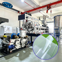 Ligne d'extrusion de feuilles PET à double vis Sevenstars, sans séchage, machine de fabrication de feuilles plastiques APET RPET pour emballage sous blister