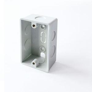 กล่องพีวีซีสีขาวทนไฟแบบฝังผนังสำหรับโครงการระบบสายไฟฟ้า - Product Image 4