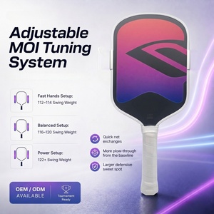 Nouvelle Raquette de Pickleball OMNI 2026, Face en Fibre de Carbone T700, Noyau en Mousse <span class=keywords><strong>Double</strong></span> Anneau, 16mm, Légère, Contrôle du Spin - Product Image 5