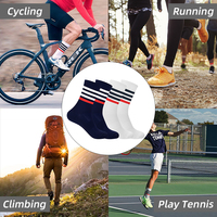 YKYWBIKE Sports Racing Chaussettes de cyclisme de haute qualité Marque professionnelle Sport Chaussettes de course Chaussettes de vélo de route respirantes