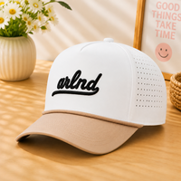 Gorra Trucker con Logotipo Personalizado, Gorra de Béisbol Transpirable con Malla Cortada a Láser, Gorra Snapback con Bordado Premium, Fabricante OEM