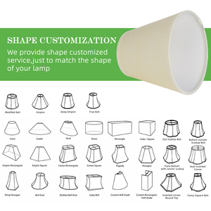 Paralume in Carta Ecologico Fatto a Mano Economico <span class=keywords><strong>Lampadario</strong></span> Moderno Paralume in Pergamena <span class=keywords><strong>per</strong></span> Uso Interno - Product Image 4
