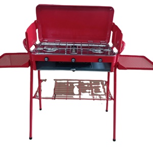 1109 réchaud à gaz de camping en plein air en acier <span class=keywords><strong>pour</strong></span> les pique-niques, <span class=keywords><strong>butane</strong></span> <span class=keywords><strong>propane</strong></span> <span class=keywords><strong>ou</strong></span> charbon de bois - Product Image 2