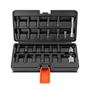 26-Piece Star Bit <strong>Set</strong> Inner Hex <strong>Spline</strong> Hexagon Twelve-Point Socket Bit Combination S2 Screwdriver Auto Repair Tool <strong>Set</strong> - Product Image 1