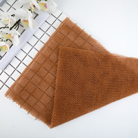 Éponge exfoliante corporelle en filet de nylon africain pour le bain