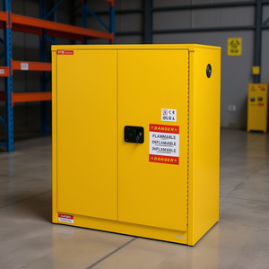 Gabinete de Almacenamiento de Líquidos Inflamables Vevor de 30 Galones, Equipo de Almacenamiento de Productos Químicos de Acero Laminado en Frío - Product Image 2