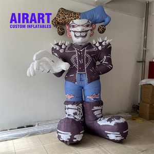 Payaso Inflable Gigante, Personaje de Payaso Malvado Inflable para Decoración de Escenarios de Eventos - Product Image 2