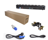 Lumière rouge 500MW barre de tête mobile Laser à huit yeux lumière RVB LED doublure de plancher de danse numérique faisceau Laser Dmx lumière de scène