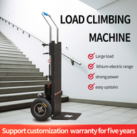 Robot d'escalade électrique, machine à monter les escaliers, capacité de charge de 400 kg, OEM, acier inoxydable, deux roues, garantie de 3 ans, usage industriel