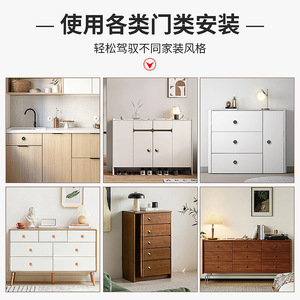 Poignée de porte en alliage de zinc de style chinois Hua Duo, quincaillerie décorative pour armoire, bouton de tiroir en forme de lion pour meubles - Product Image 3