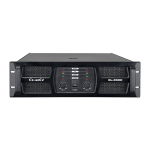 Dragonstage Diseño Popular Pro sonido audio Clase AB amplificador de potencia con 2 canales 3U 1500W - Product Image 2