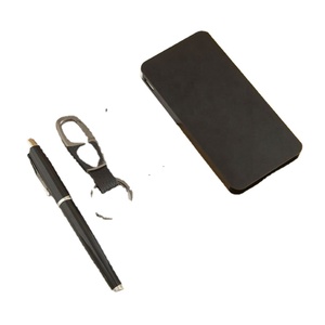 Customized Business Gift <b>Set</b>: Frosted <b>Notebook</b>, USB Drive & Tumbler with Logo - Perfect for Corporate Events - Product Image 4