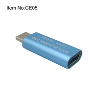 Adaptador Bloqueador de Datos USB C a USB, Nuevo, de Aluminio, con Alimentación CA para Laptop, PC y Teléfono Móvil, 100% Compatible con OEM