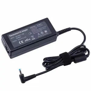 Fábrica personalizada 19,5 V 3.34a 4,5*3,0mm Pin azul 65W Ac Dc adaptador Universal Laptop cargador Cargador Laptop adaptador