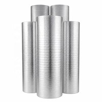 Barrière anti-vapeur extra large de 72 pouces (1,8 m) en aluminium et mousse EPE, légère, flexible et imperméable pour toit, mur et sol