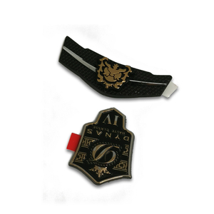 Plaque de porte d'hôtel en acrylique <span class=keywords><strong>et</strong></span> métal composite, numéro gravé sur mesure - Product Image 1