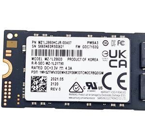 Tout neuf MZ1L2960HCJR-00A07 PM9A3 PCIe 4.0 X4 NVMe M.2 2280 960 Go SSD pour serveur - Product Image 4