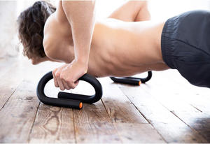 Barras de Flexiones Resistentes de Acero y Espuma para Toda la Zona AB, Antideslizantes y Cómodas para Ejercicios en Interiores - Product Image 4