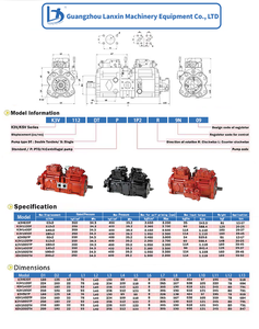 อะไหล่รถขุด PSVD2-27E-24 รุ่น Vio45-6B ชิ้นส่วนปั๊มไฮดรอลิกหลัก PSVD2-21E-22 ปั๊มเกียร์ B0600-21032 PSVD2-17E-10 - Product Image 5