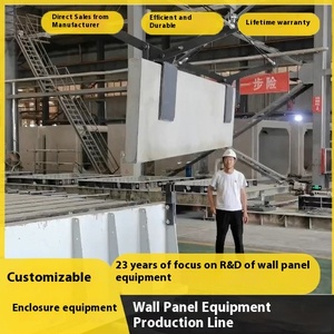 Máquina formadora de vallas para paneles de pared, 1200mm de ancho de alimentación, equipo compuesto de espuma de cemento ligero de alta productividad - Product Image 2