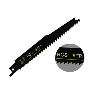 <span class=keywords><strong>Lame</strong></span> de <span class=keywords><strong>scie</strong></span> <span class=keywords><strong>sabre</strong></span> HCS S644DX 6 pouces 150 mm 6TPI pour la construction, le bois et la démolition - Product Image 1