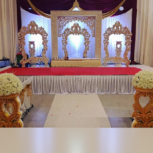 Paneles de Fondo para Escenario de Ceremonia India, Telón de Fondo para Boda Tamil, Marco de FRP, Panel de Fondo para Boda del Sur de la India, Australia - Product Image 1