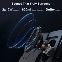 Dangbei Mars Pro 2 Projecteur pour Home Cinéma Mise au point automatique 4 + 128G HDR 3D Projecteur 4K DLP Android Wifi Projecteur Laser