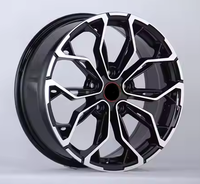 Jantes en alliage de haute qualité YQ Jante 17 pouces 7j ET 40 PCD 5X114.3 CB 66.1/73.1 Roues de voiture de tourisme en maille pour Renault RS
