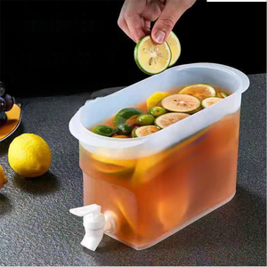 MIXWARES Distributeur de boissons froides grande capacité <span class=keywords><strong>avec</strong></span> <span class=keywords><strong>robinet</strong></span> en plastique pour réfrigérateur - Product Image 2