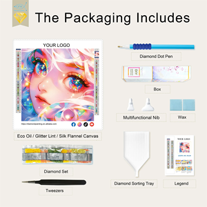 Ml-C067 chinois prix de gros haute qualité diamant Art <span class=keywords><strong>Club</strong></span> diamant peinture Kits - Product Image 2