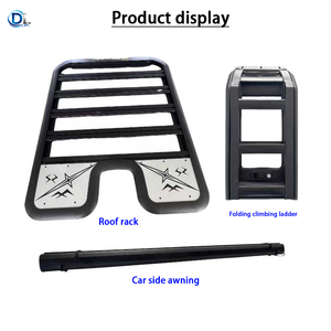 Nuovo Portapacchi da Tetto <span class=keywords><strong>Mitsubishi</strong></span> Pajero V93 V97 in Acciaio e Lega di Alluminio 4x4, Montaggio Universale a Vite per Upgrade - Product Image 4