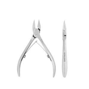 <span class=keywords><strong>STALEKS</strong></span> SITALIS Coupe-cuticules professionnel portable en acier inoxydable durable, pousse-cuticules à double ressort, lame tranchante pour ongles - Product Image 2