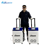 Nouvelle machine de nettoyage de laser d'impulsion de 200w 300w 500w pour la machine de nettoyage de laser d'élimination de rouille de peinture en métal à vendre