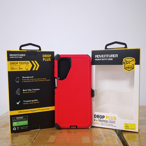Étuis de téléphone portable robustes pour l'extérieur pour <span class=keywords><strong>Samsung</strong></span> Galaxy A16 A36 A56 S25 Ultra Edge S20 Note 20 Ultra avec clip <span class=keywords><strong>ceinture</strong></span> et emballage boîte - Product Image 2