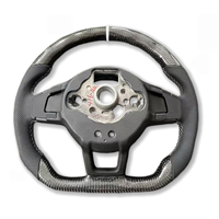 Maßgefertigtes Interieur für VW Golf 7 MK6 7 8 8.5 R R-Line GTI GTD GTE GLI DSG und manuelle Modelle, Lenkrad aus Kohlefaser